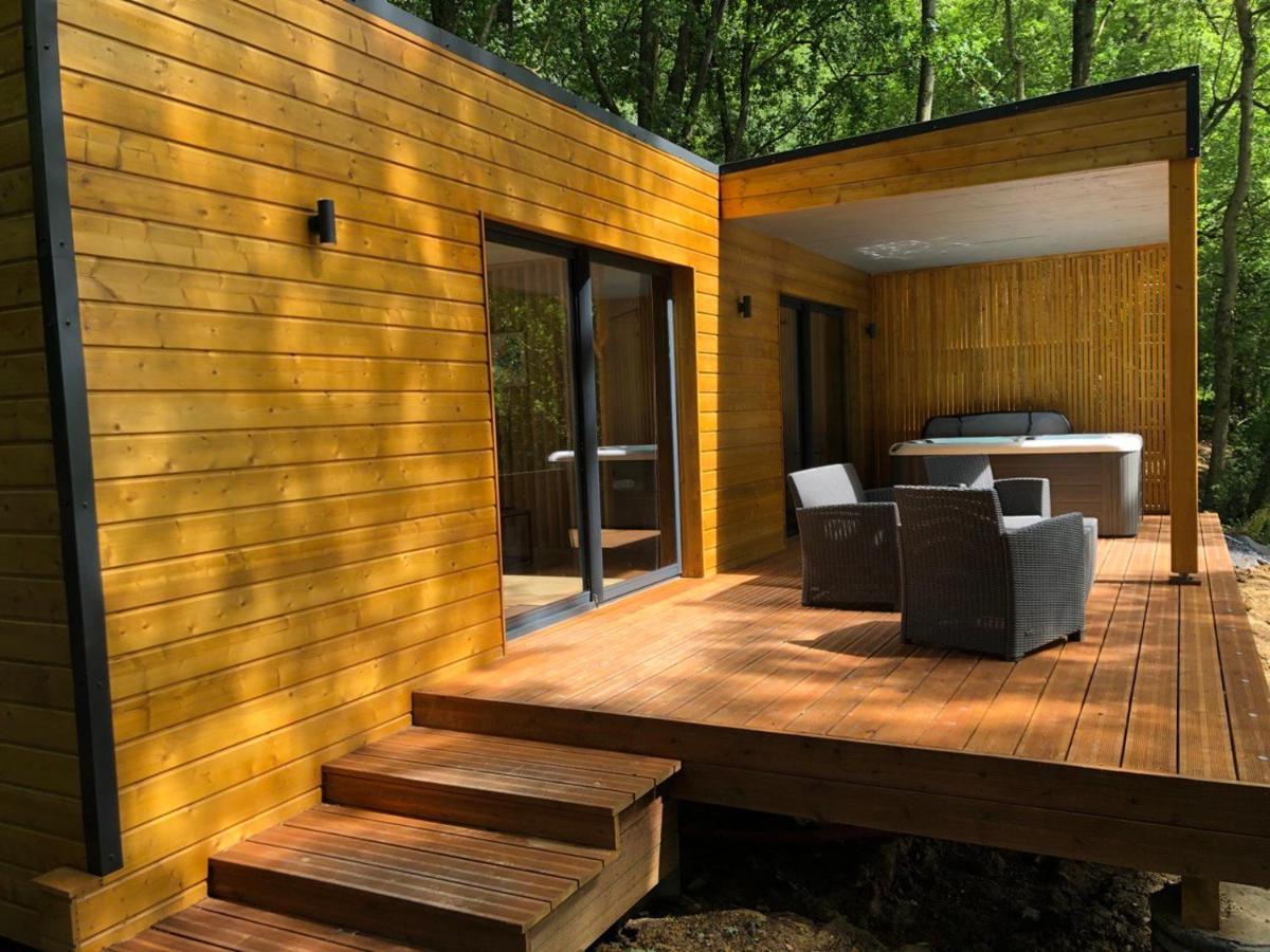 Les Cabanes Du Lac - Spa - Petit Dejeune - Cabane Du Frene & Cabane Du Chene Premium Sevignacq ภายนอก รูปภาพ